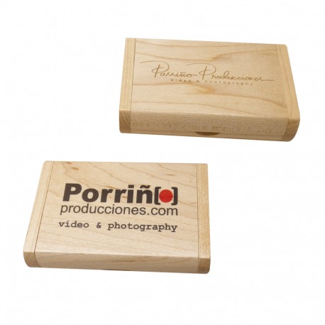 Caja de madera grabada personalizada, varios modelos a elegir.