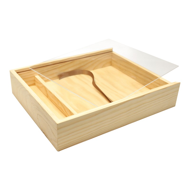 Caja de madera para fotos 15x20