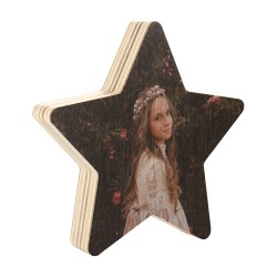 Figura Estrella Madera 14201
