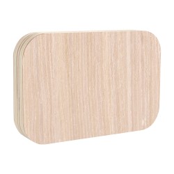 Figura Esquinas Redondas Madera 14205B