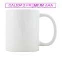 Taza Blanca Calidad Premium AAA 17270