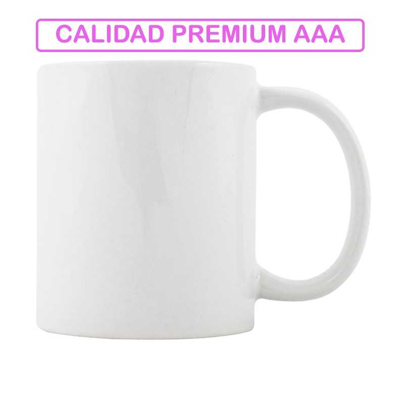 Taza Sublimación Blanca Premium AAA+