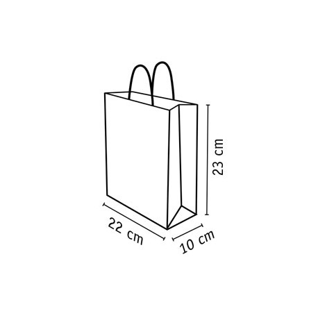 Bolsa papel Kraft 