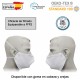 Mascarilla Niño Blanca Higiénica Reutilizable 18239