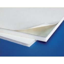 Cartón pluma BLANCO CON adhesivo ALUMINIO 10 mm