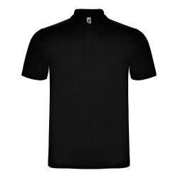 Polo algodón Negro