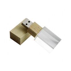 Usb Madera-Cristal  Z747 8GB