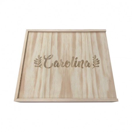 Caja para fotos 15x20 + usb Personalizada