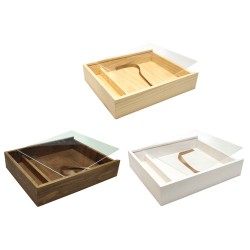 Caja Madera 934 Tapa Metacrilato