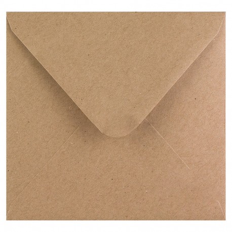 Sobre kraft 15,5x15,5 25 Uds. 18157