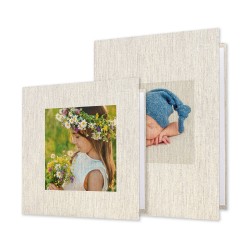 Díptico con paspartú personalizado