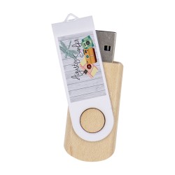 Usb Z757 Madera Personalizado