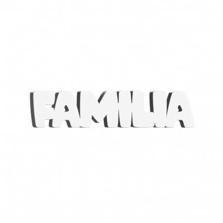 Palabra "Familia" Sin Imagen 14608B