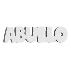 Palabra "Abuelo" Sin Imagen 14603B