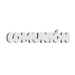 Palabra "Comunión" Sin Imagen 14613B