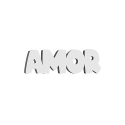 Palabra "Amor" Sin Imagen 14615B