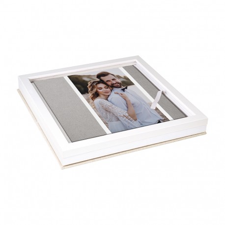 Caja Álbum Blanca Metacrilato 994