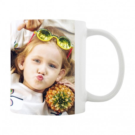 Taza cerámica Blanca Alta Calidad