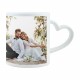 Taza asa corazón Blanca 15007