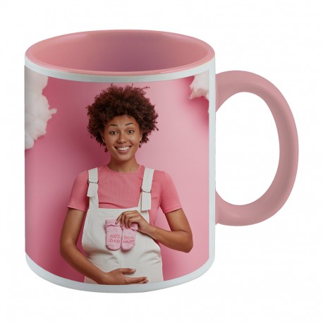 Taza Asa e interior rosa 15011