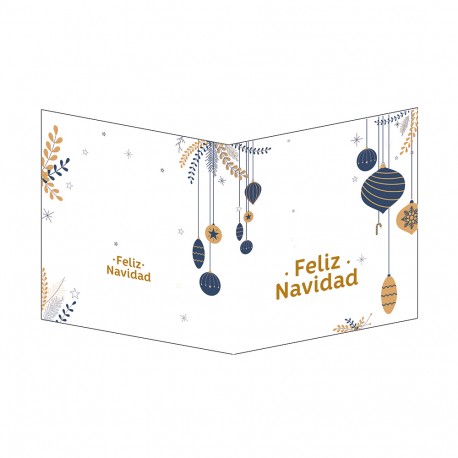Tarjetón navidad TN57 14x14 12 Uds.