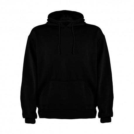 Sudadera Negra Algodón