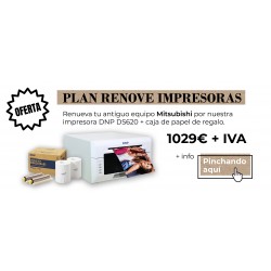Plan Renove Impresora DS620 + PAPEL
