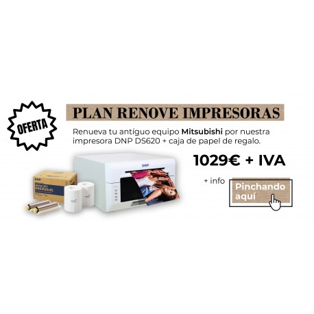 Plan Renove Impresora DS620 + PAPEL