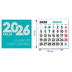 Faldilla Calendario 2025 10 cm