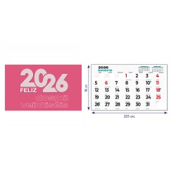 Faldilla Calendario 2026 23,5 cm