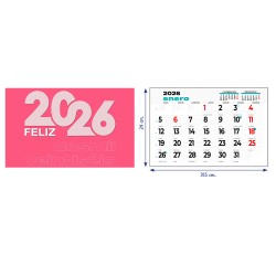 Faldilla Calendario 2026 31,5 cm