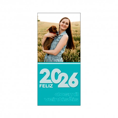 CALENDARIO N1009 10x27 cm Múltiplos 8 Uds. AÑO 2026