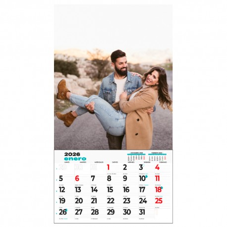 CALENDARIO N1021 23,5x42 cm AÑO 2026