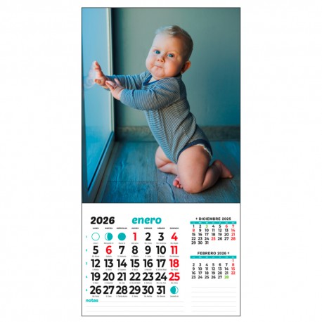 CALENDARIO N1024 15x32 cm Múltiplos 4 Uds. AÑO 2026