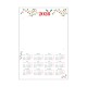 Calendario Adhesivo CNA01 12 uds. 