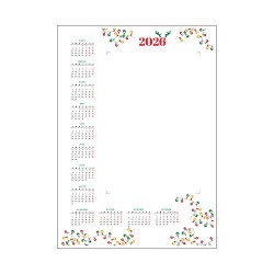 Calendario con Adhesivo CNA17 24 uds.