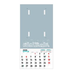 Calendario con Adhesivo CNA09 12 uds.