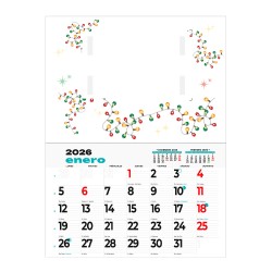 Calendario con Adhesivo CNA18 12 uds.