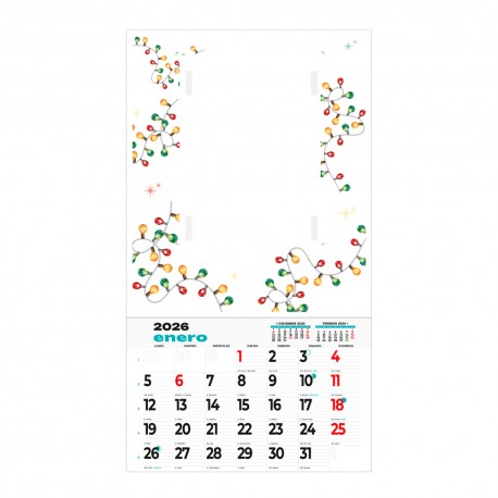 Calendario con Adhesivo CNA19 6 uds.