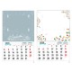 Calendario con Adhesivo CNA10 6 uds.