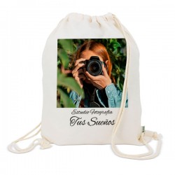 Mochila Algodón Personalizable 15383