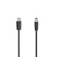 Cable PC USB-A - USB-B, 3.0, 5GBs, 1,5m
