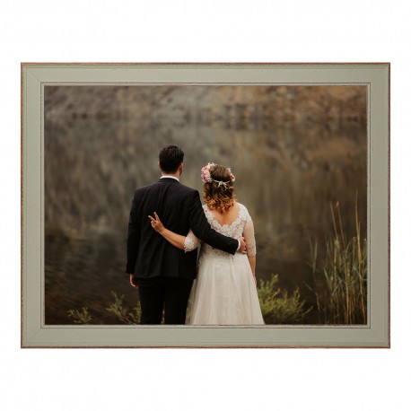 Marco Madera Pared 1360