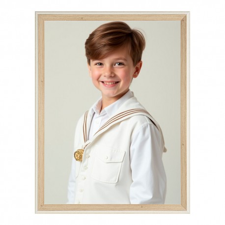 Marco Madera Pared 1371