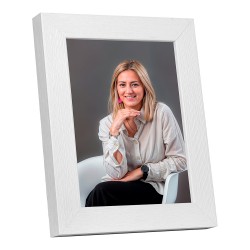 Marco Blanco con Adhesivo 290