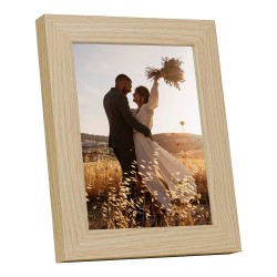 Marco Marrón con Adhesivo 291