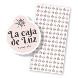 Impresión adhesivos troquelados LAB089001