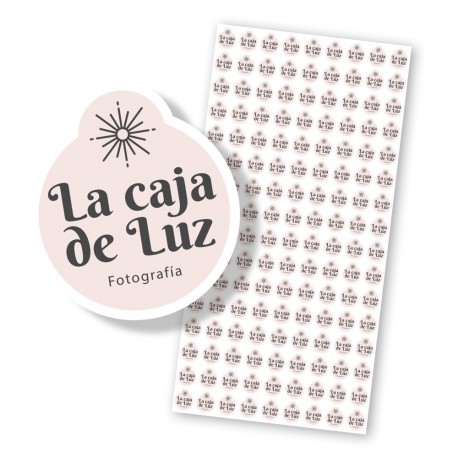 Impresión adhesivos troquelados LAB089001