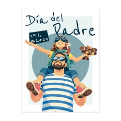 Cartel Día del Padre 2026