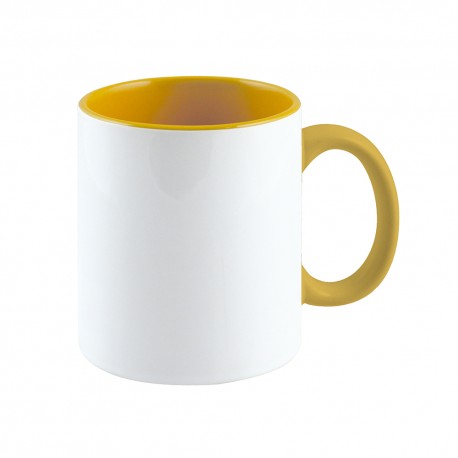Taza Calidad A Interior y Asa Color